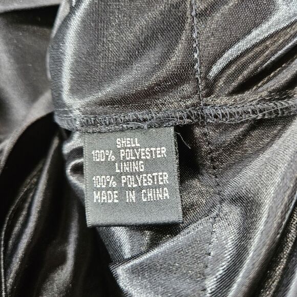 Adrianna Papell Womens Skirt Black Size 6 100% Polyester Zipper In The Back - Picture 6 of 12